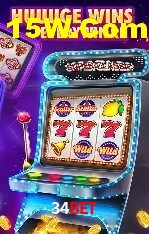 34Bet: Jogos de Caça-Níqueis-Altas Recompensas, Roleta-Velocidade, Blackjack-Desafios Máximos